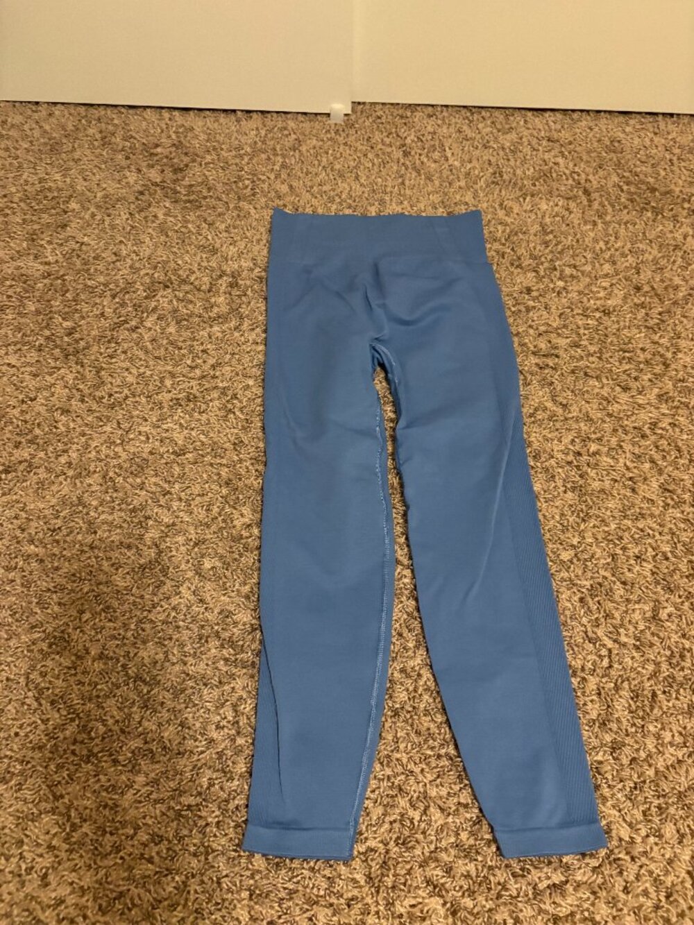 YPB Athletic Leggings Medium Powder Blue Abercrombie & Fitch Activewear Casual